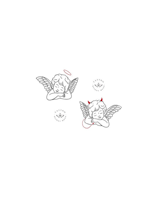 Planche Duo - Angel X Demon