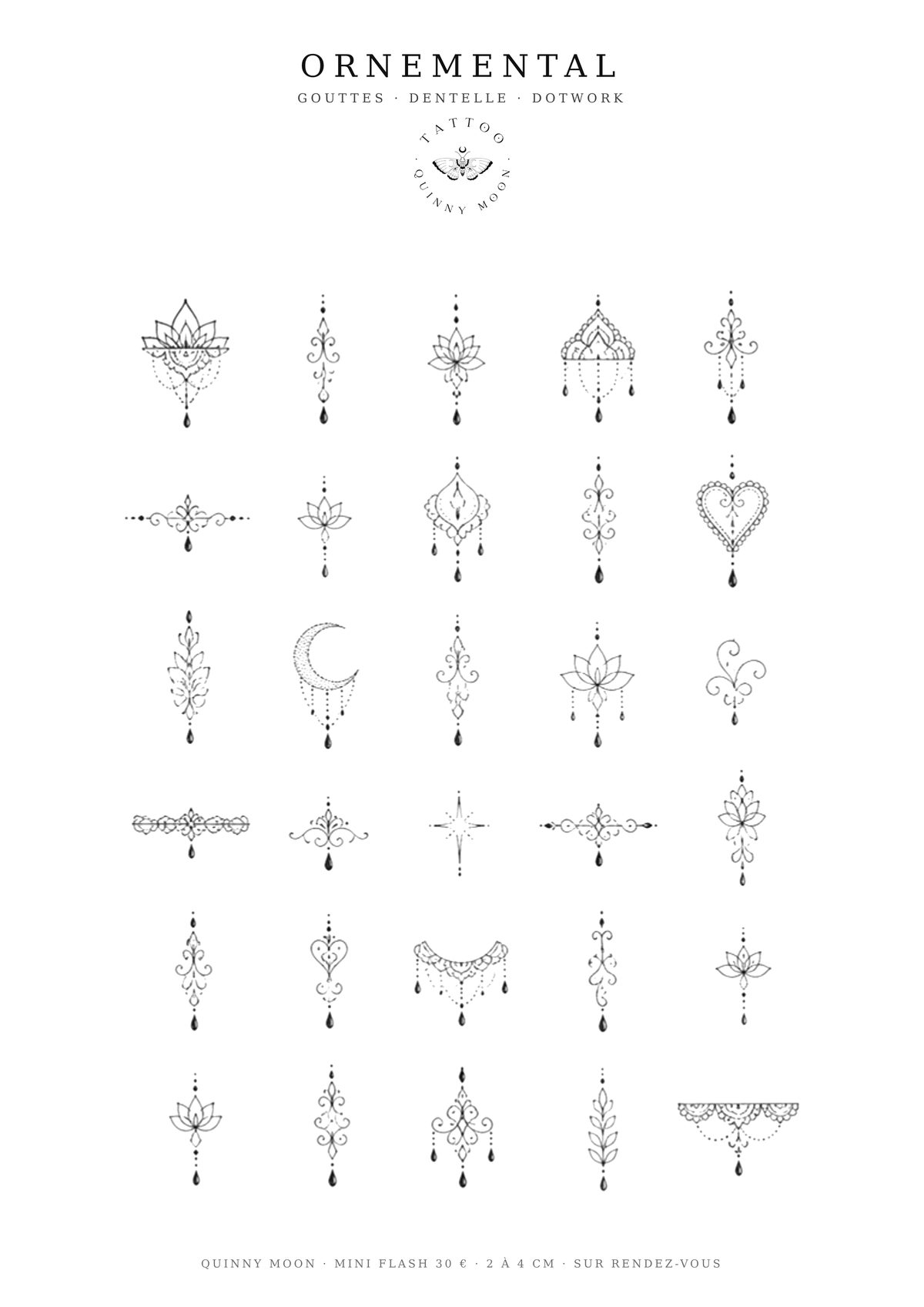 Planche flash Ornemental — Mini Moon - 19