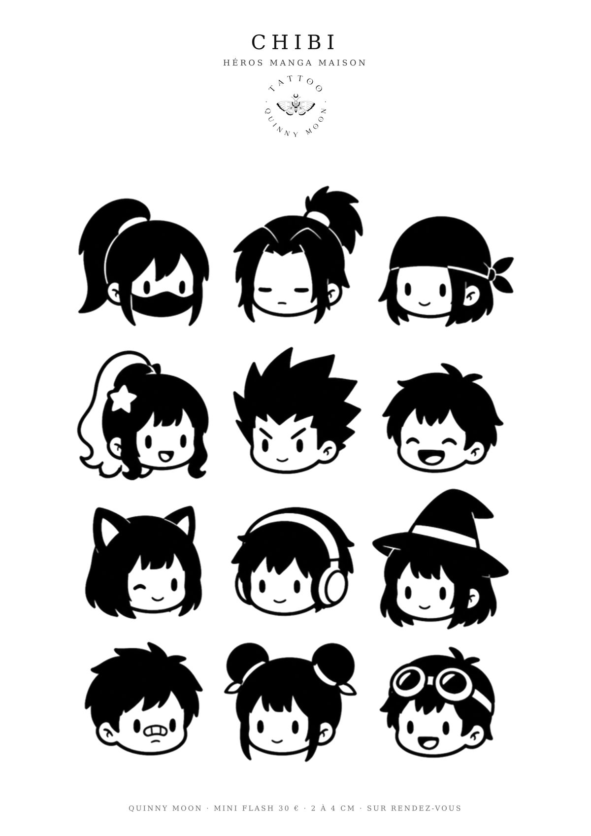 Planche flash Chibi — Mini Moon - 23