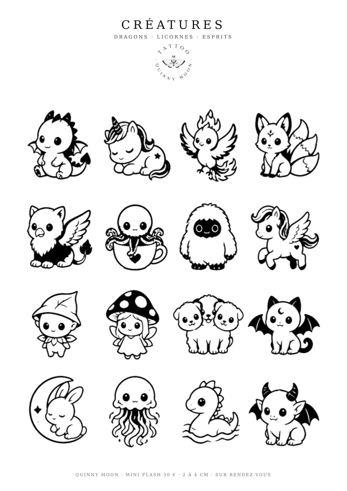 Planche flash Créatures — Mini Moon - 28