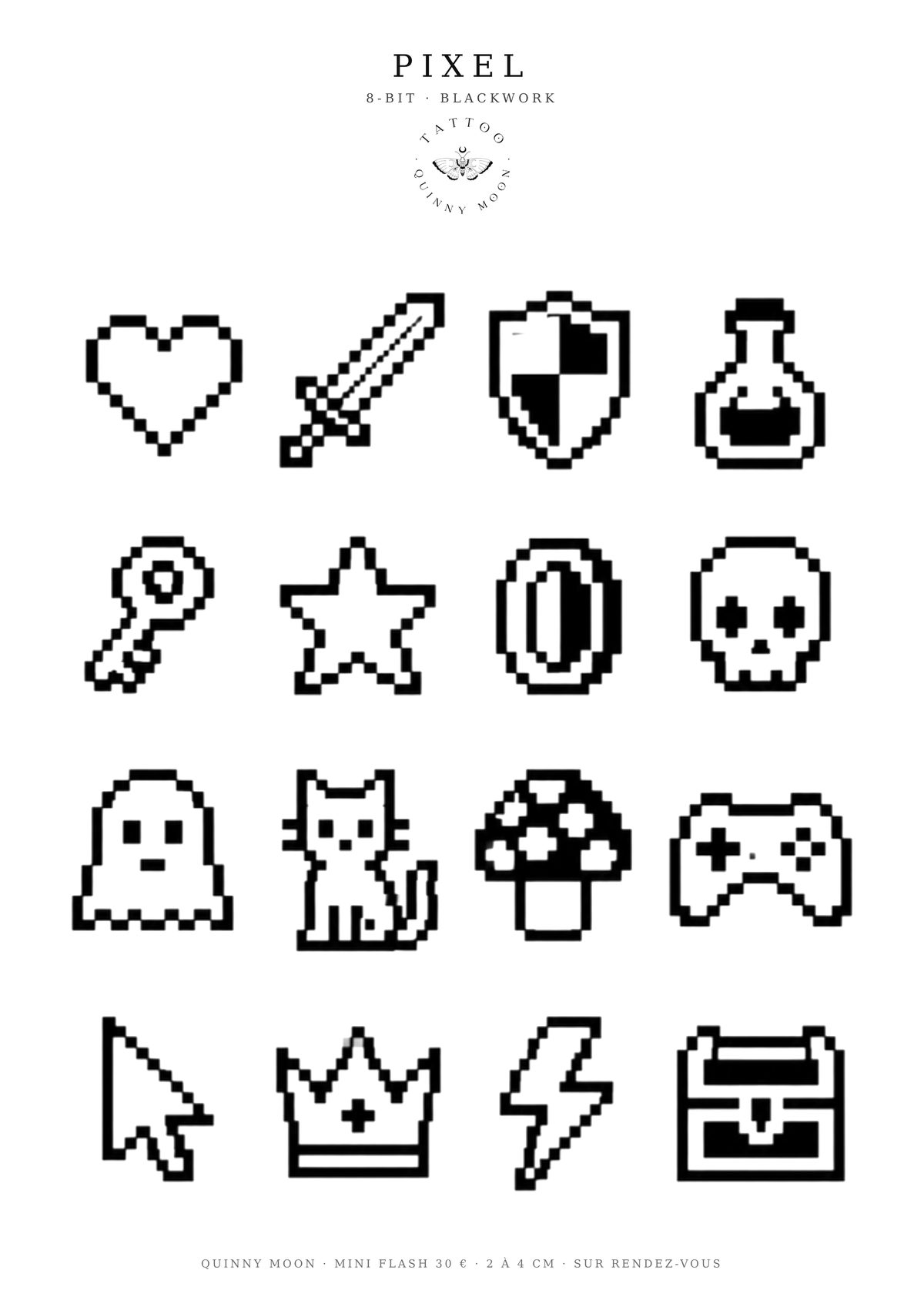 Planche flash Pixel — Mini Moon - 38