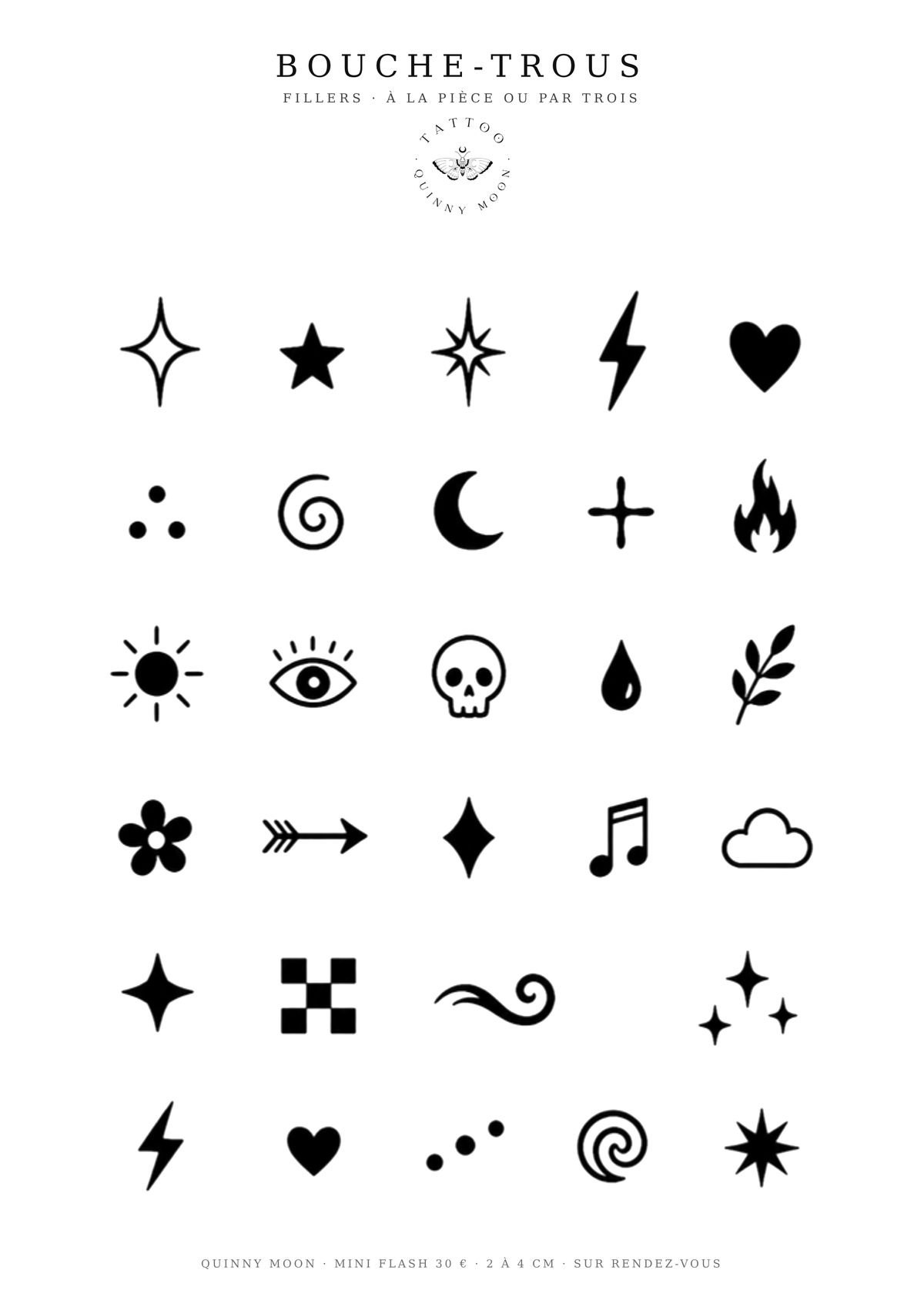 Planche flash Bouche-trous — Mini Moon - 55