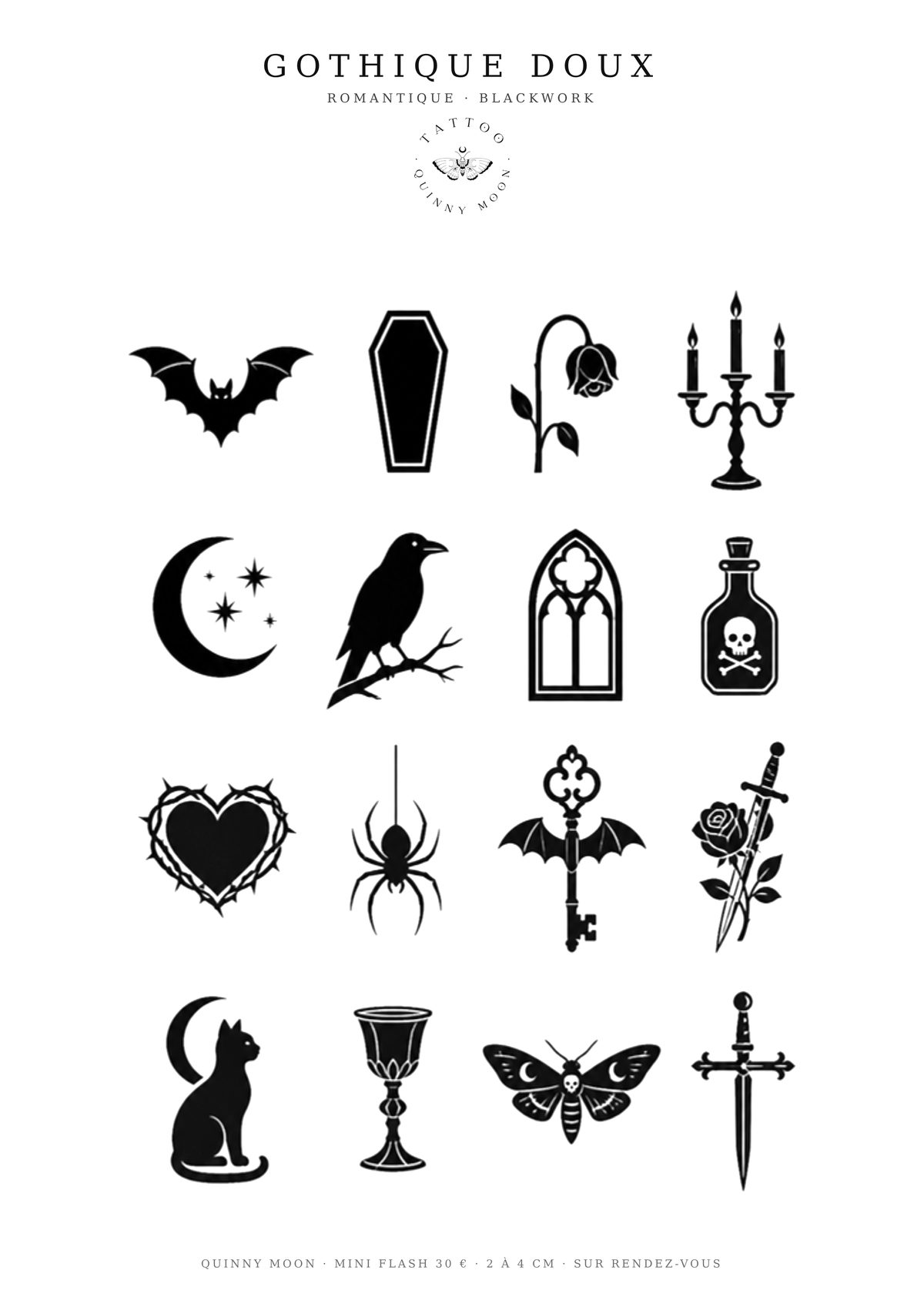Planche flash Gothique doux — Mini Moon - 59