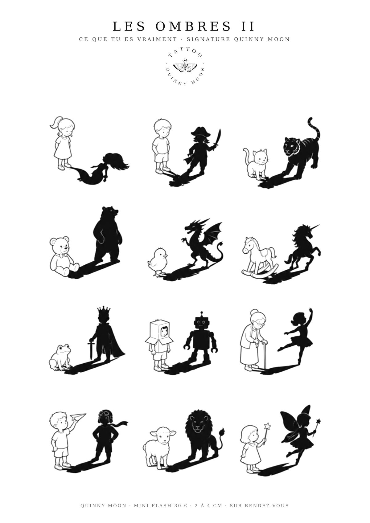 Planche flash Les ombres II — Mini Moon - 63