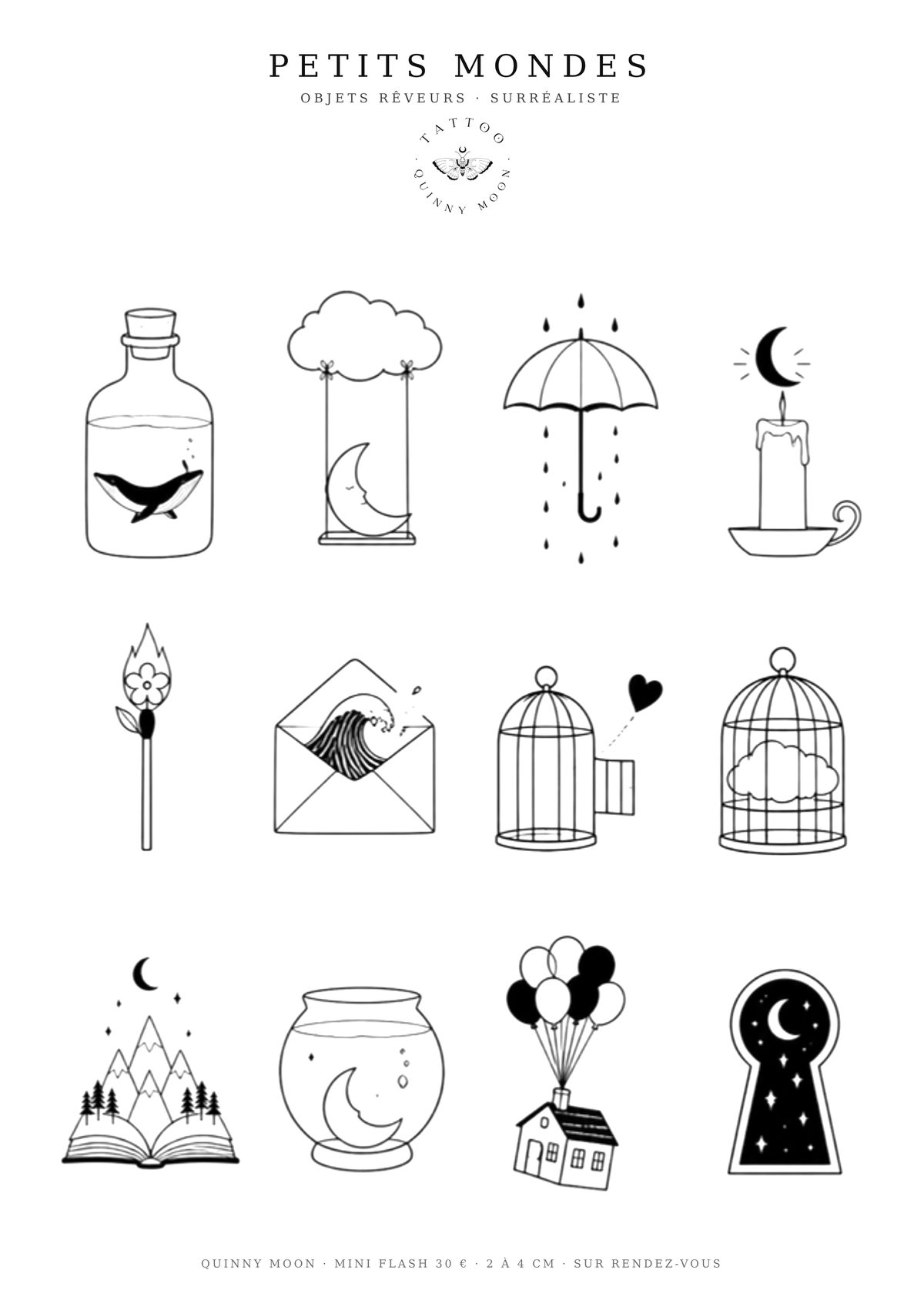 Planche flash Petits mondes — Mini Moon - 64